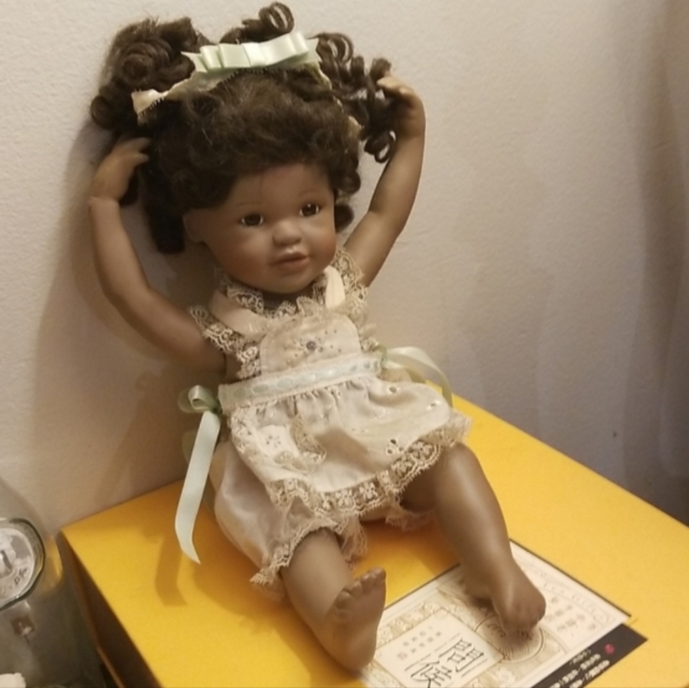 12" 1980s Rare Ashton Drake ceramic doll
